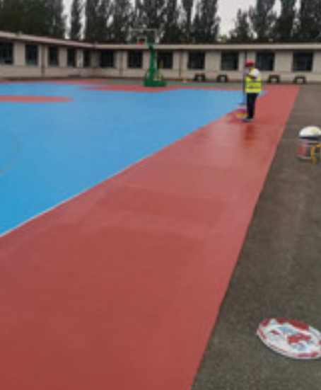 东乌珠穆沁旧篮球场地面改造翻新整改   
